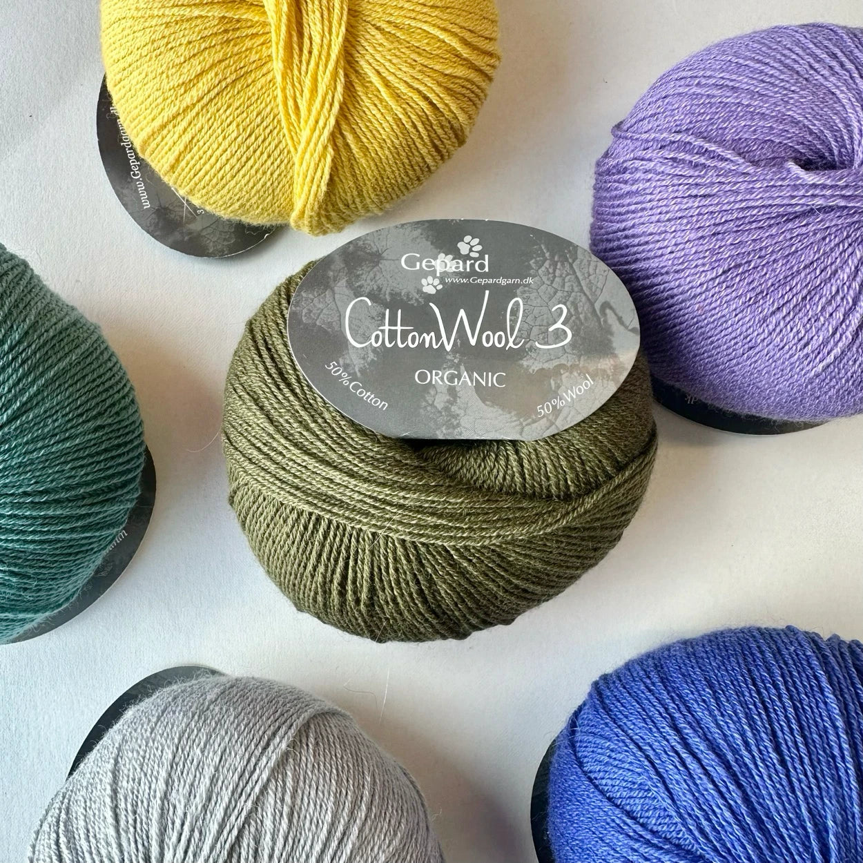 Cotton Wool 3 Organic Gepard Garn