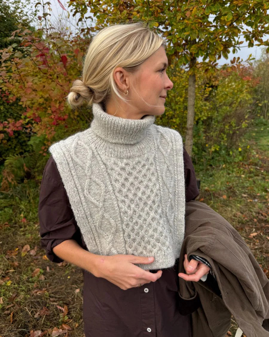 Dagmar Neck Petiteknit - Udprintet opskrift