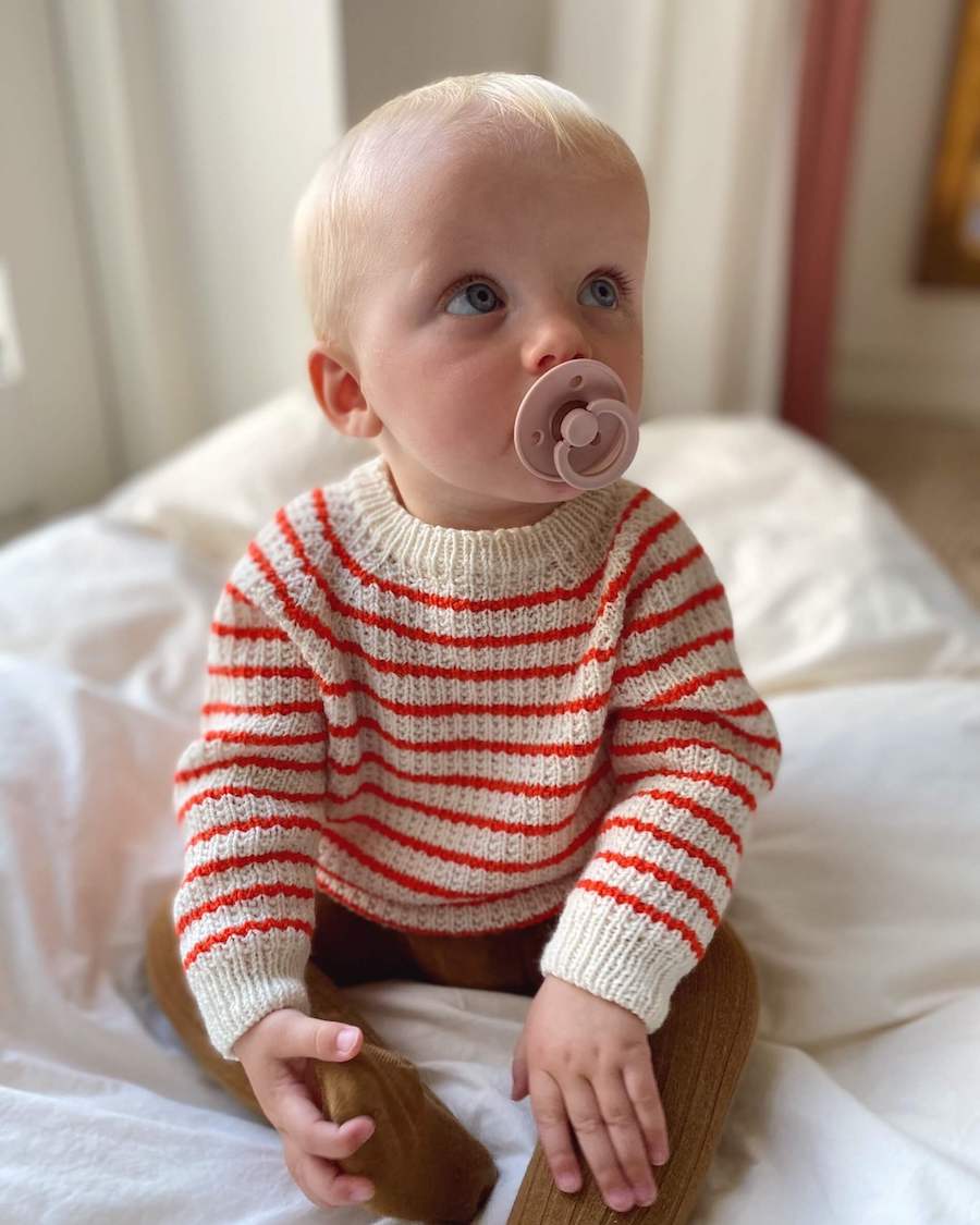 Friday Sweater Baby Petiteknit - Udprintet opskrift