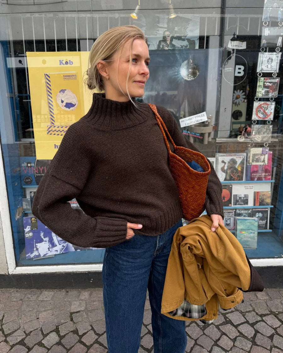 Hannah Sweater O-neck // Petiteknit - Strikkekit