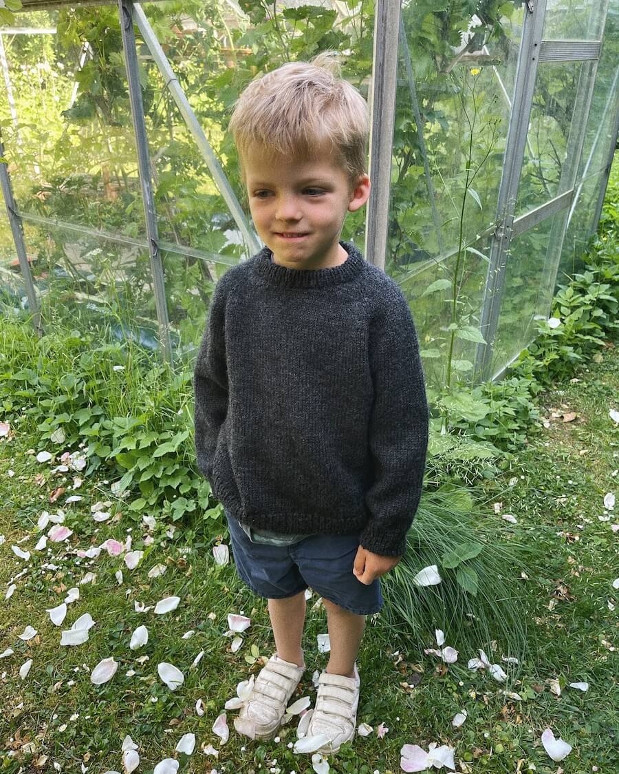 Hanstholm Sweater Junior Petiteknit - Udprintet opskrift