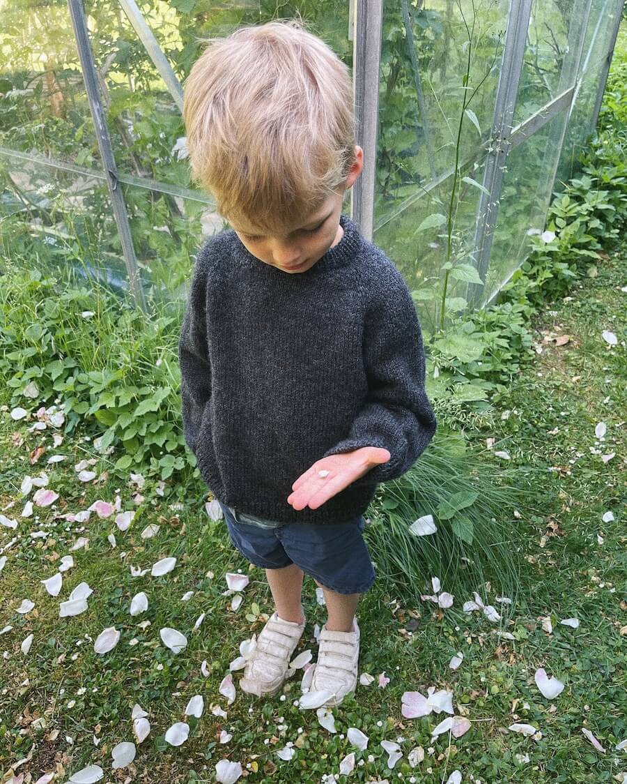 Hanstholm Sweater Junior Petiteknit - Udprintet opskrift