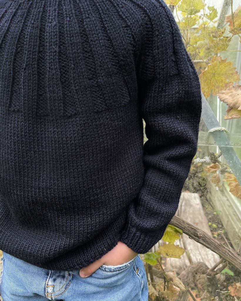 Petiteknit Haralds Sweater - Strikkekit
