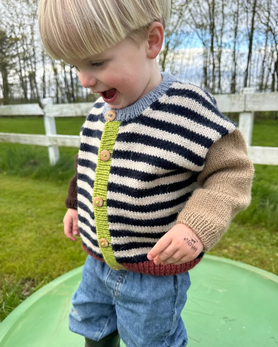 Holger Cardigan Petiteknit - Udprintet opskrift