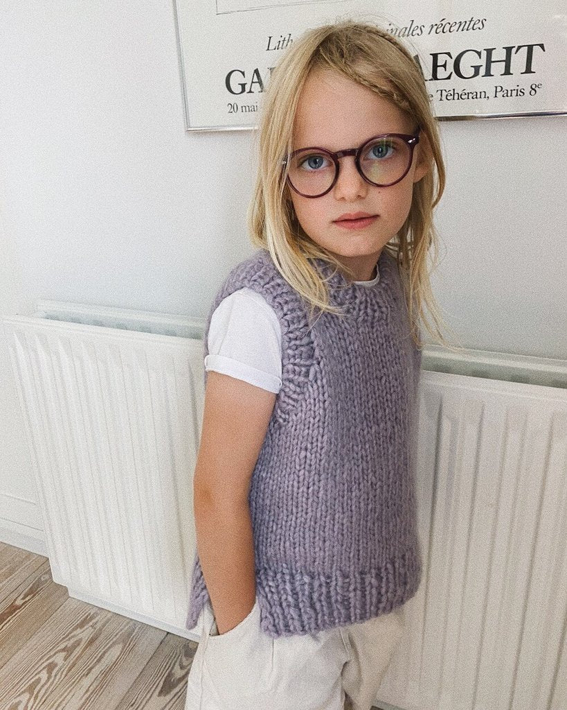 Holiday Slipover Junior // Petiteknit - Strikkekit