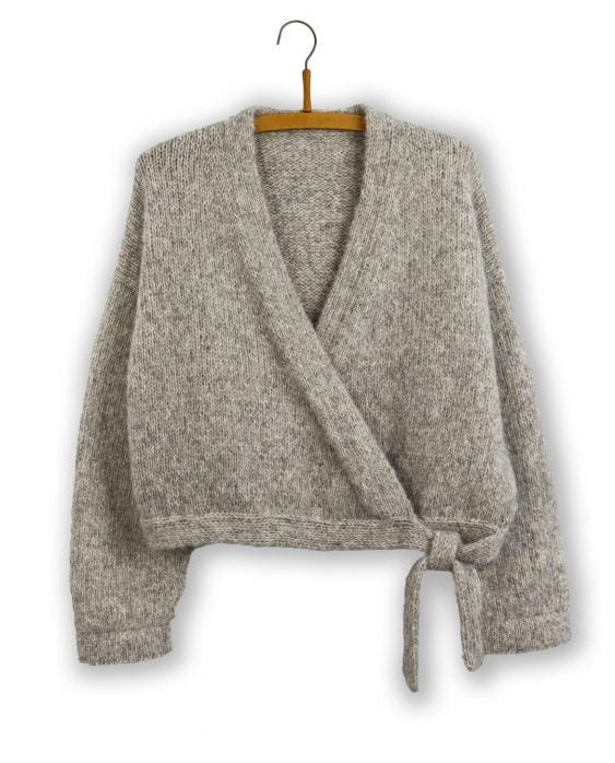 LEVITATE WRAP // My Favourite Things Knitwear - Isager Breeze kollektion