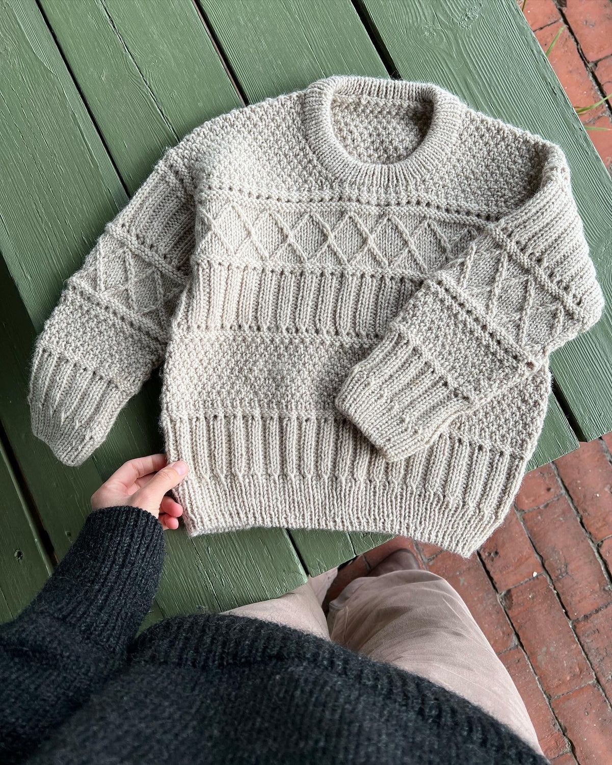 Ingrid Sweater Junior Petiteknit - Udprintet opskrift