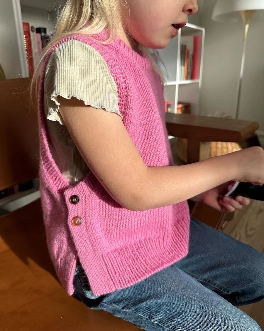 Lulu Slipover Junior // Petiteknit - Strikkekit