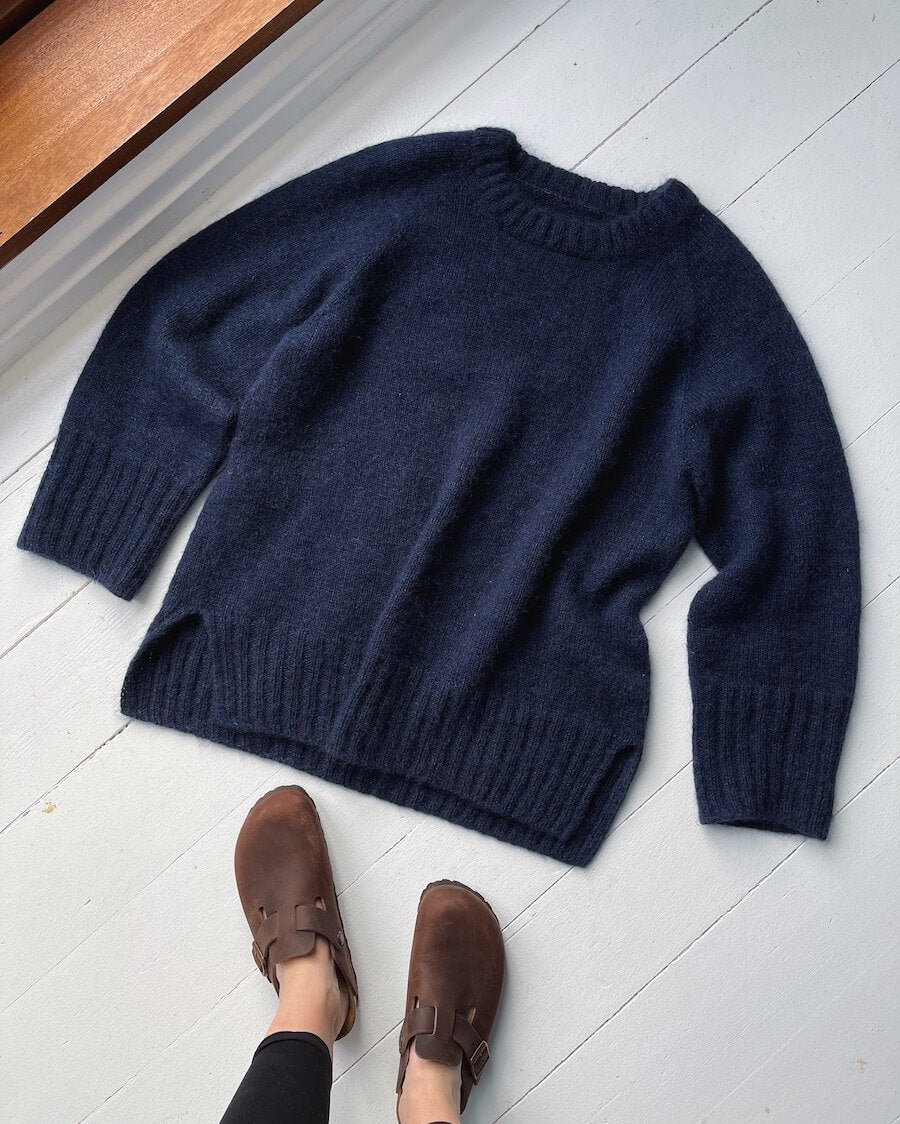 October Sweater Petiteknit - Udprintet opskrift