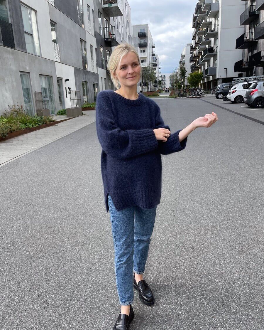 October Sweater // Petiteknit - Strikkekit