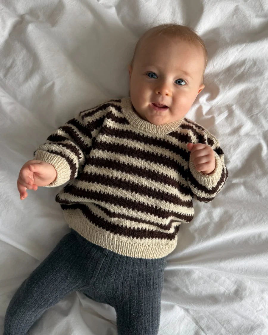 Otto Sweater Baby // Petiteknit - Strikkekit