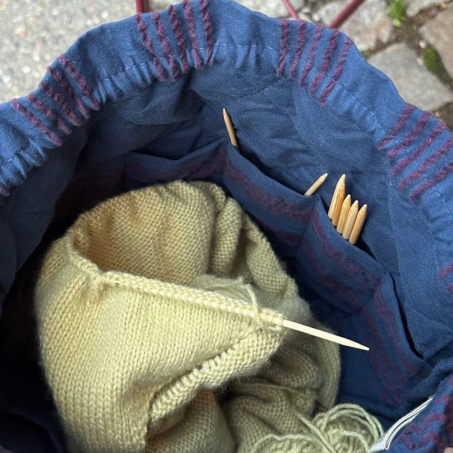 Petiteknit - Knitter's Project Bag - Night Shadow
