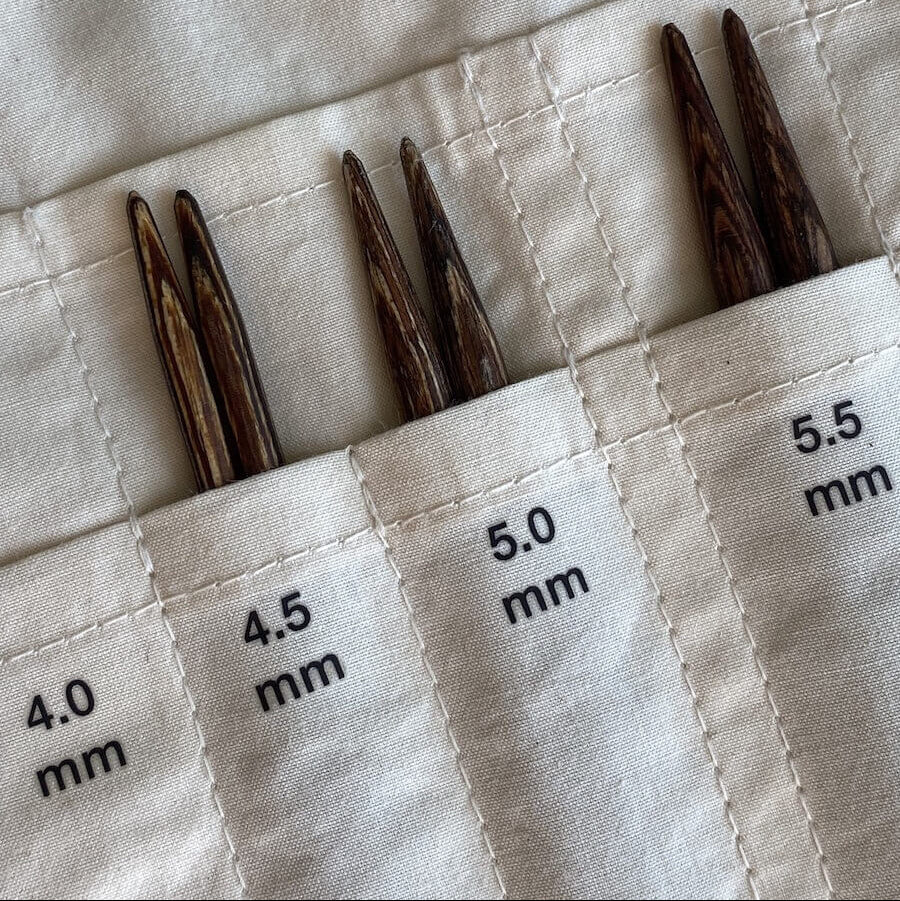 Strygemærker til Knitters Needle Case