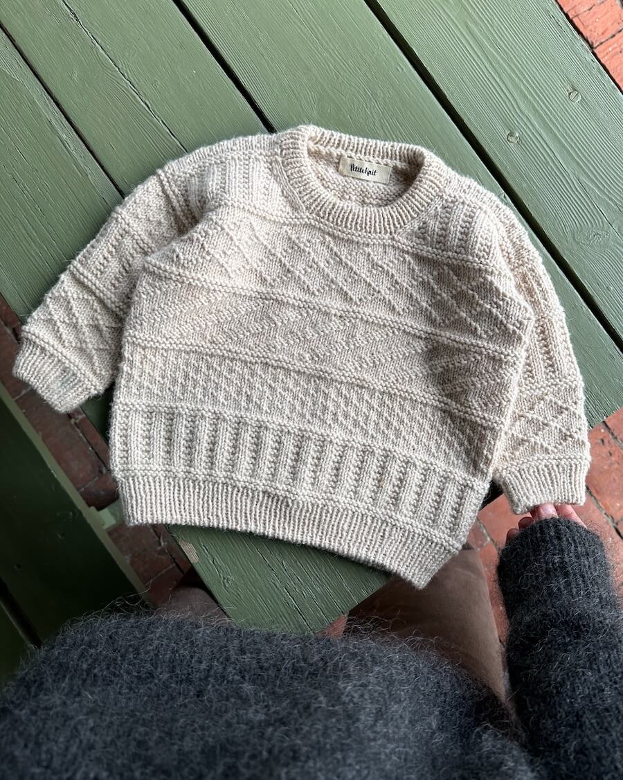 Storm Sweater Junior Petiteknit - Udprintet opskrift