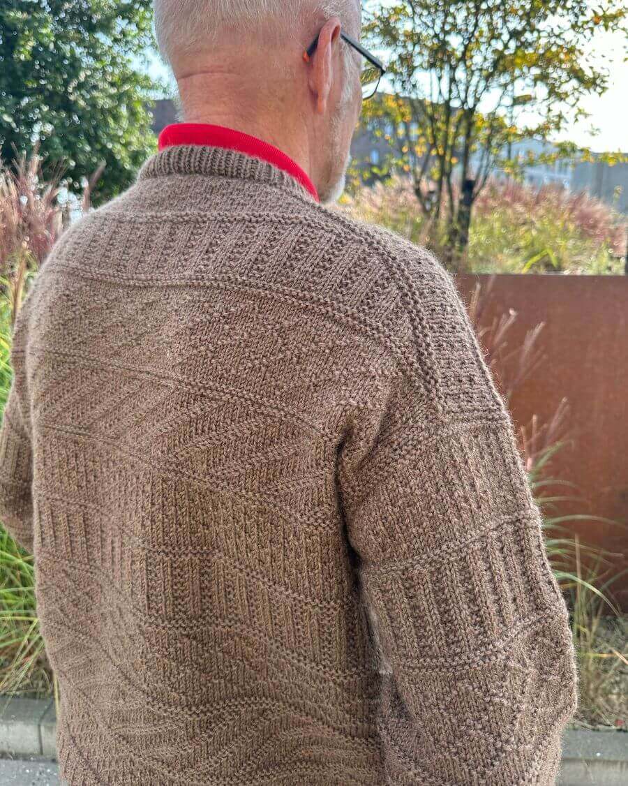 Storm Sweater Man Petiteknit - Udprintet opskrift