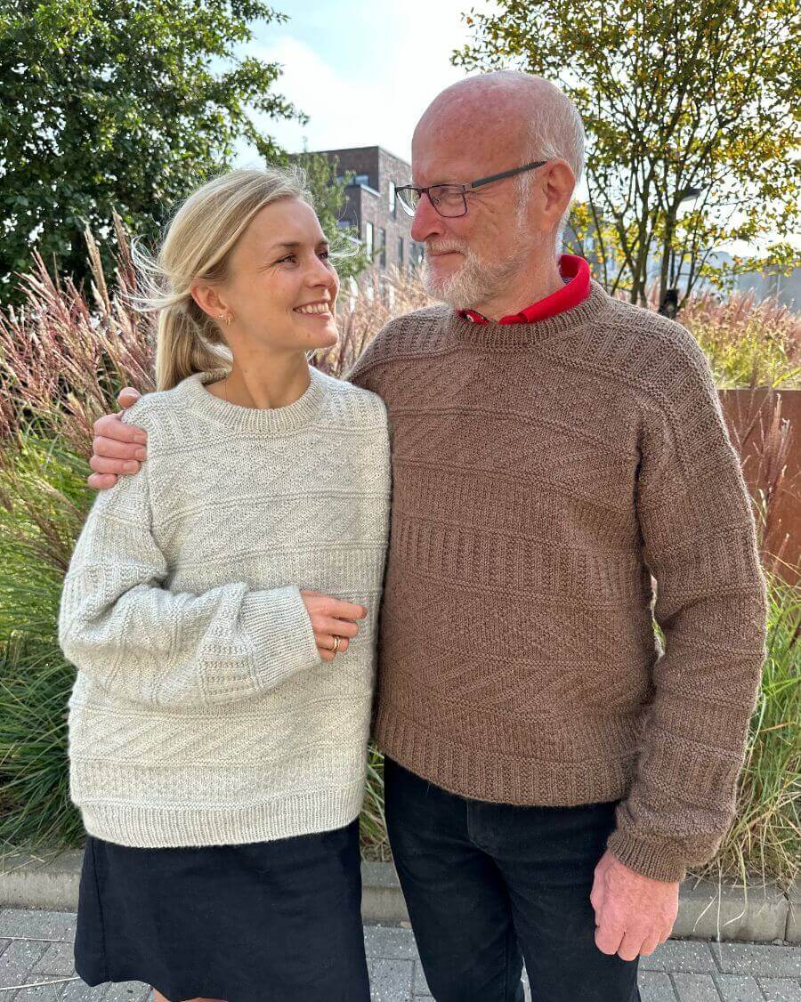 Storm Sweater Man Petiteknit - Udprintet opskrift