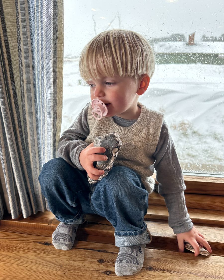 Storm Slipover Junior // Petiteknit - Strikkekit