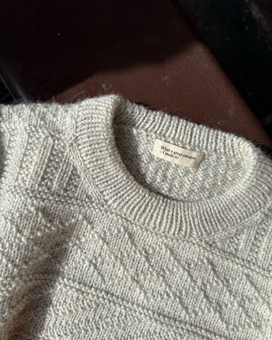 Storm Sweater Petiteknit - Udprintet opskrift