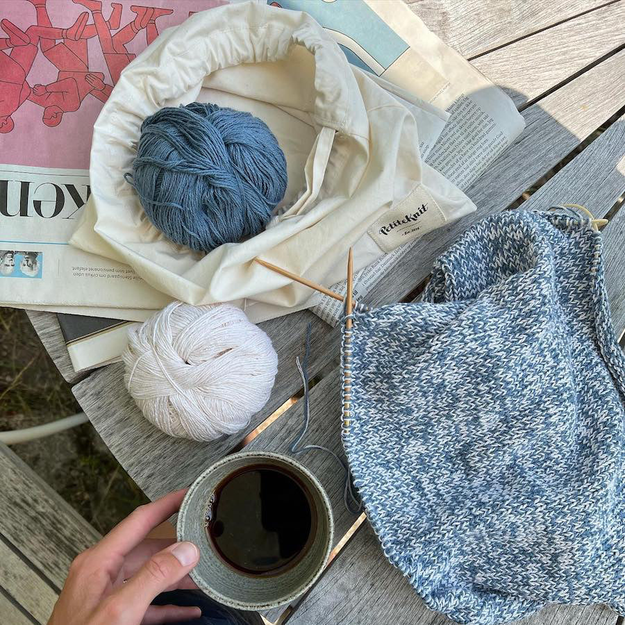 Petiteknit - Knitter's String Bag