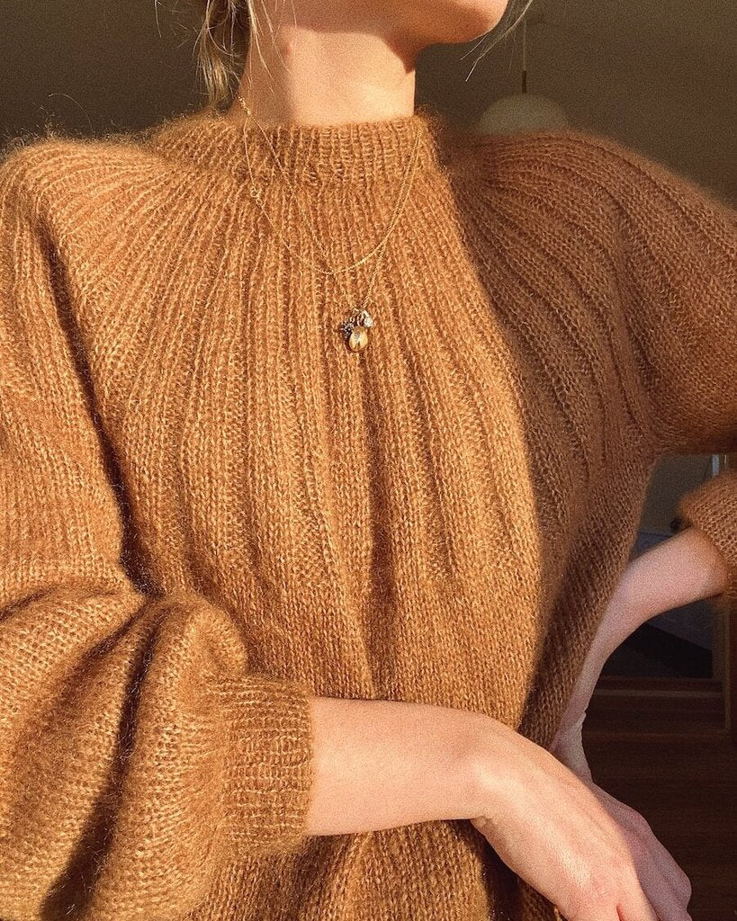 Sunday Sweater - Mohair Edition // Petiteknit - Strikkekit