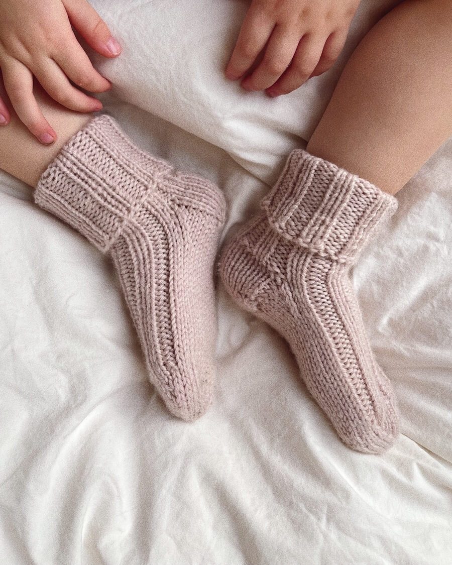 Sunday Socks Junior Petiteknit - Udprintet opskrift