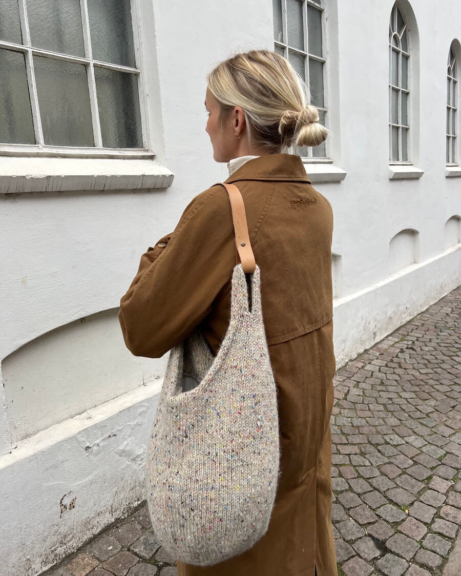Petiteknit for til stor Terrazzo bag og stor French Market Bag
