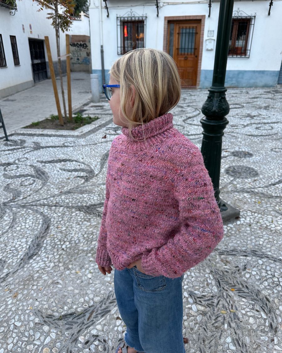 Terrazzo Sweater Junior Petiteknit - Udprintet opskrift