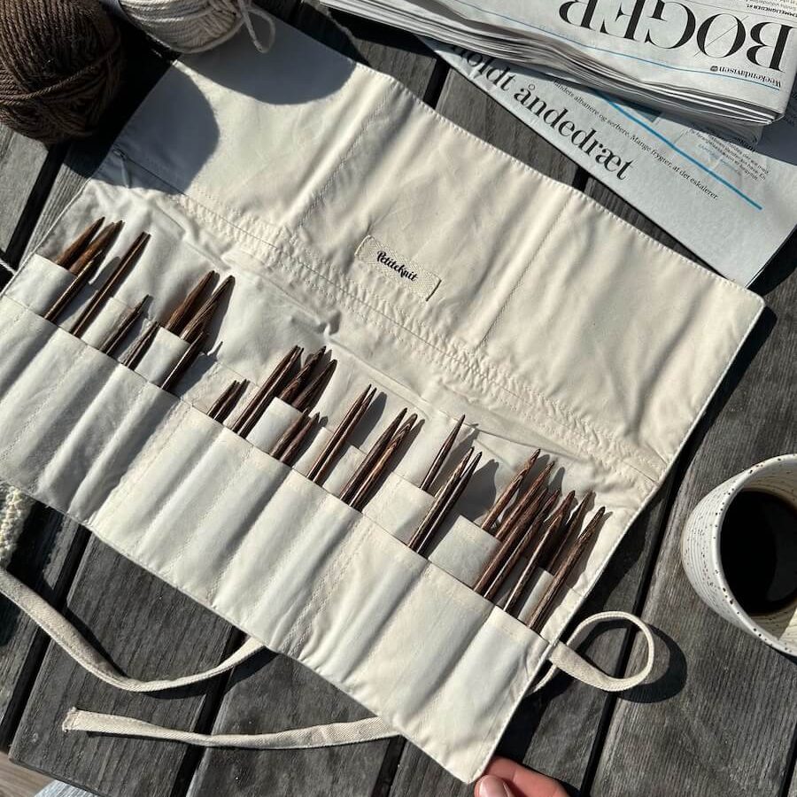 Knitter's needle case - Udskiftelige rundpinde