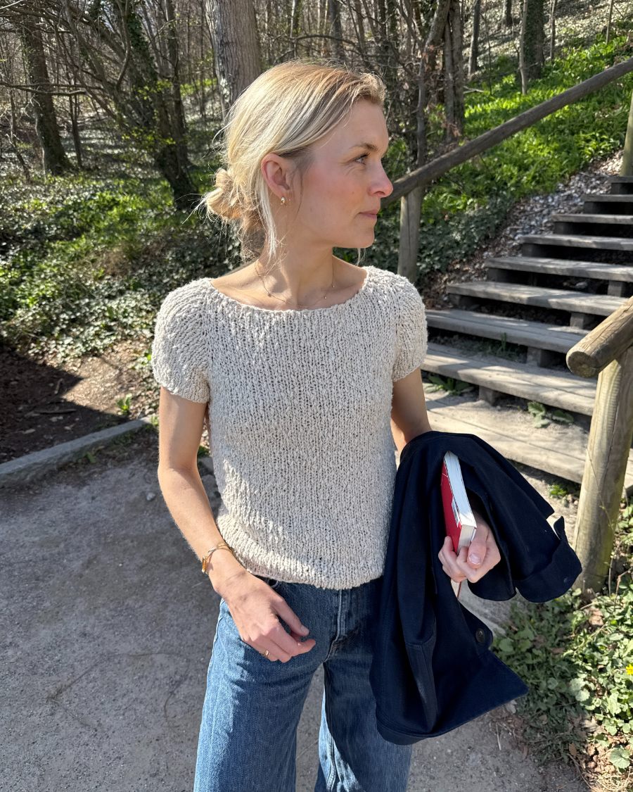Wave Tee Petiteknit - Udprintet opskrift