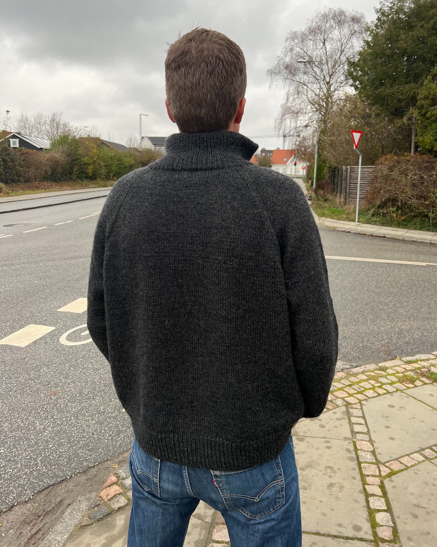 Zipper Sweater Light Man Petiteknit - Udprintet opskrift
