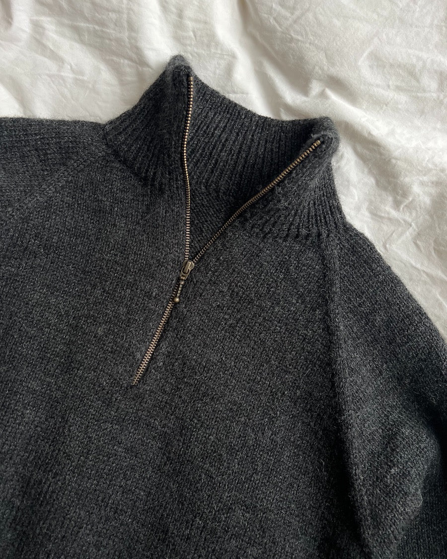 Zipper Sweater Light Petiteknit - Udprintet opskrift