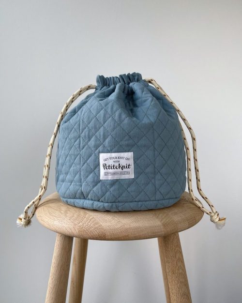 Get Your Knit Together Bag - Worker Blue