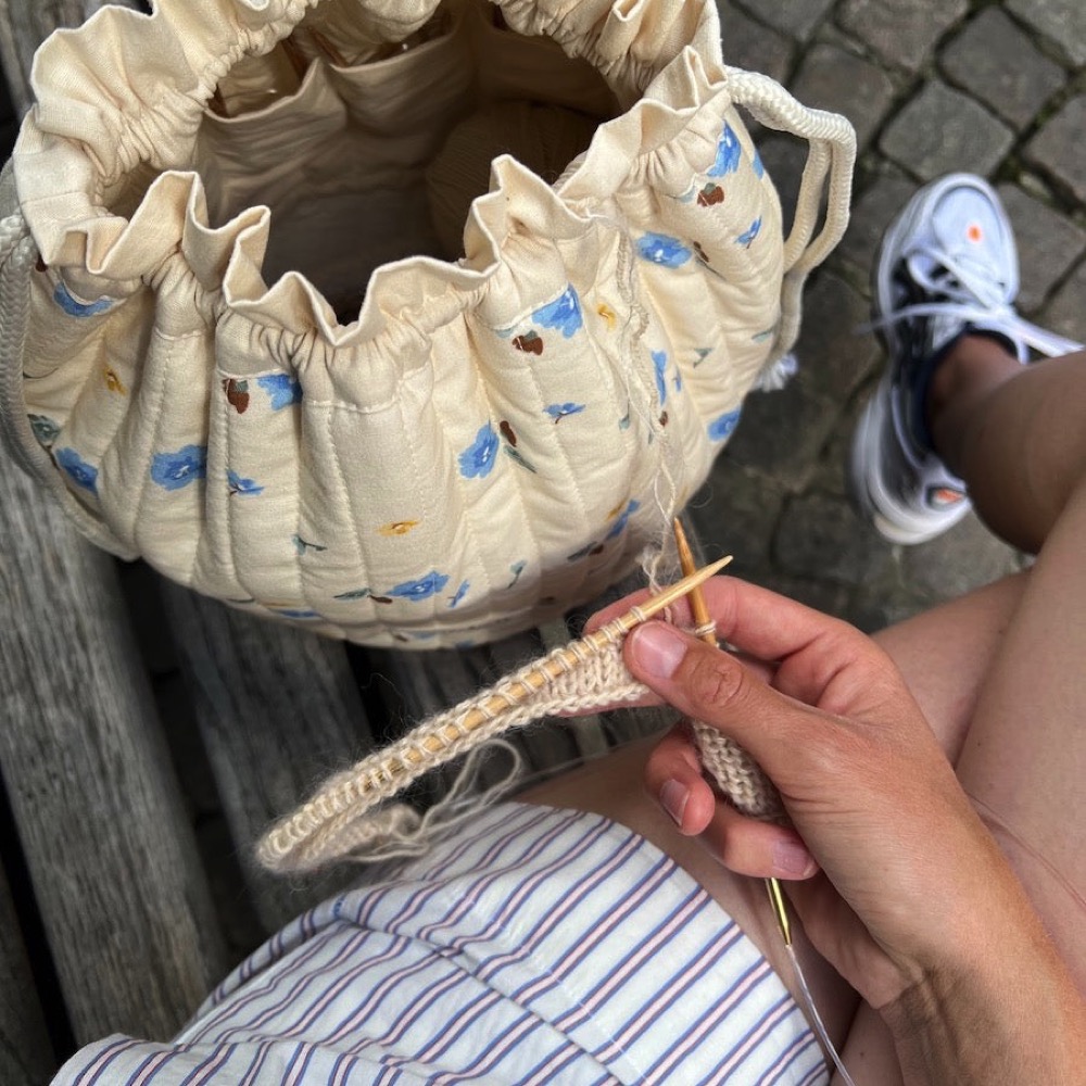 Get Your Knit Together Bag - Wildflower-